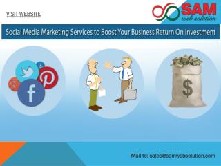 Social Media Marketing to Boost Your Business Return On Investment