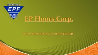 Food Processing Floor Systems