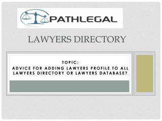 Lawyers Directory | Barrister Directory