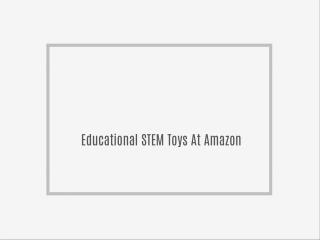 Educational STEM Toys At Amazon