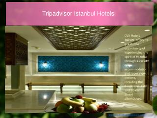Istanbul luxury hotels | Luxury stay in Istanbul