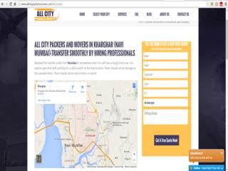 Packers and Movers in Kharghar (Navi Mumbai)-All City Packers & Movers®