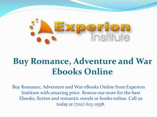 Buy Romance, Adventure and War Ebooks Online