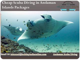 Cheap Scuba Diving in Andaman Islands Packages in India