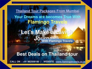 Best Thailand Tour packages from Mumbai | Flamingo Travels