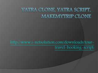 Yatra Clone, Yatra Script, Makemytrip Clone
