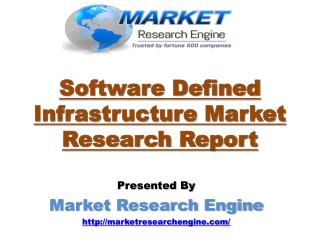 Americas and Europe are The Leading Regions for Software Defined Infrastructure (SDI) Market Growth in the Next Six Year