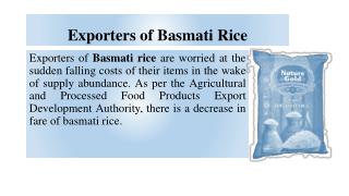 BASMATI RICE EXPORTERS