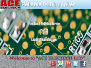 Get Professional PCB Manufacturer and Supplier in China