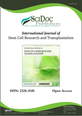 Stem cell treatments-SciDocPublishers