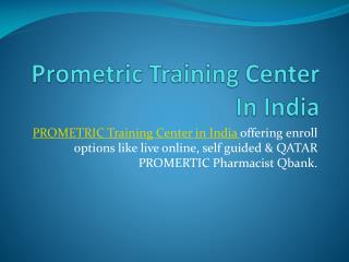 Prometric Training Center In India