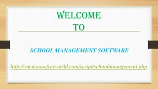 School Management Software