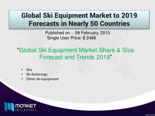 Global Ski Equipment Market 2008 - 2019