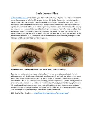 Lash Serum Plus