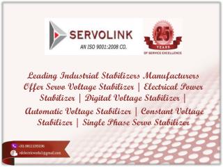 Servo Voltage Stabilizer In Delhi