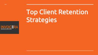 Top Client Retention Strategies