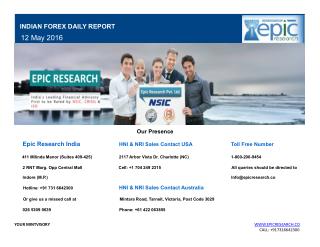 Epic Research Daily Forex Report 12 May 2016