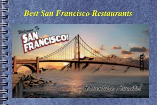 Best San Francisco Restaurants