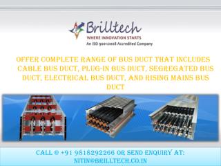 Plug-in Bus Duct Manufacturers