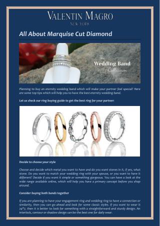 Best Way to Pick the Perfect Eternity Wedding Band for Your Partner