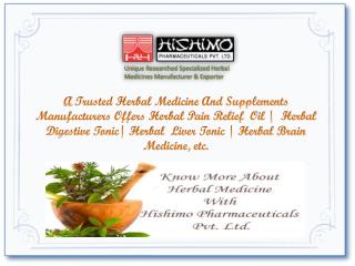 Herbal Brain Tonic Manufacturers