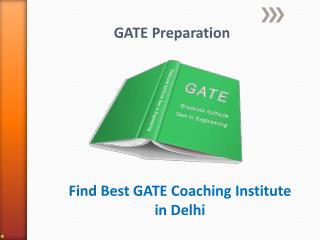 Perfect Coaching For GATE In Delhi