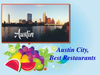 Best Restaurants In Austin