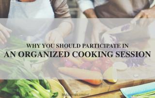 Why should you participate in a cooking session?