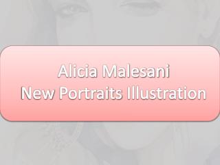Alicia Malesani New Portraits Illustration