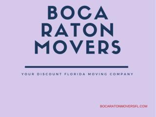 Movers Boca Raton