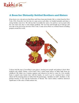 A Boon for Distantly Settled Brothers and Sisters