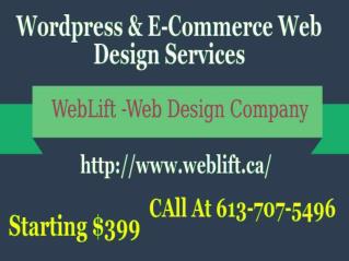 Website Design Services Ottawa – Weblift