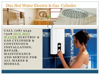 Dux Hot Water Electric & Gas Cylinder