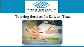 Tutoring Services In Killeen, Texas