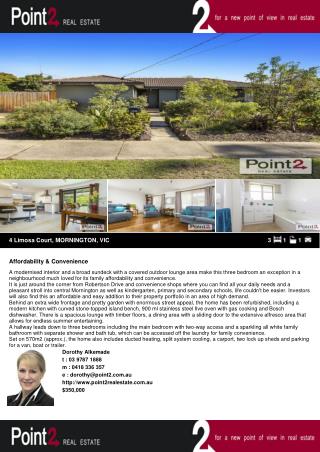 4 Limosa Court House for Sale in Mornington Peninsula