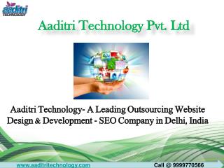 Outsource Website Design & Development - SEO Company in Delhi