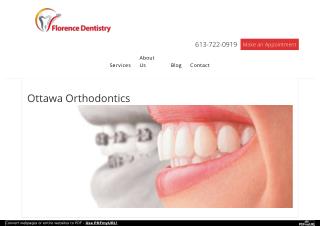 Ottawa Orthodontics Services