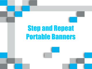 Step and Repeat Portable Banners