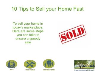 How to Sell Your House Fast - 10 Proven Tips and Ideas