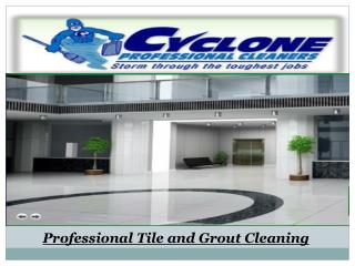 Professional Tile and Grout Cleaning
