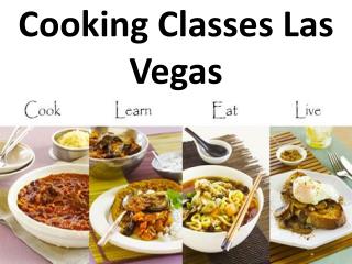 Cooking Classes Las Vegas