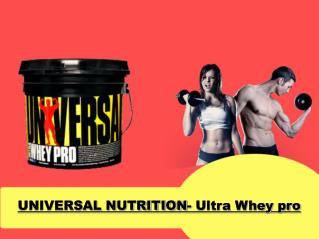 UNIVERSAL NUTRITION- Ultra Whey pro