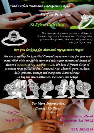 Select Engagement Rings Lafayette LA