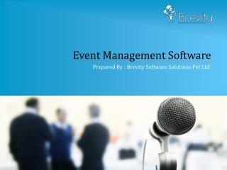 Most Popular Event Management Software Development Company