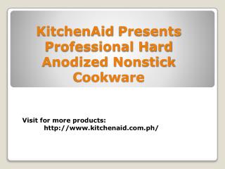 KitchenAid Professional Hard Anodized Nonstick 10-Piece Set