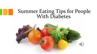 Summer Eating Tips for People With Diabetes