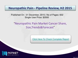 Strategic Analysis on Neuropathic Pain Market 2015