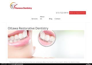 Ottawa Restorative Dentistry Services