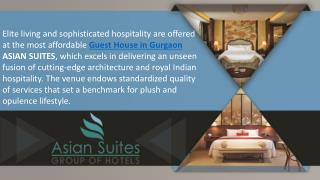 Comfort-stay-in-asian-suites-gurgaon