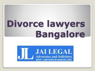 Divorce Lawyers Bangalore